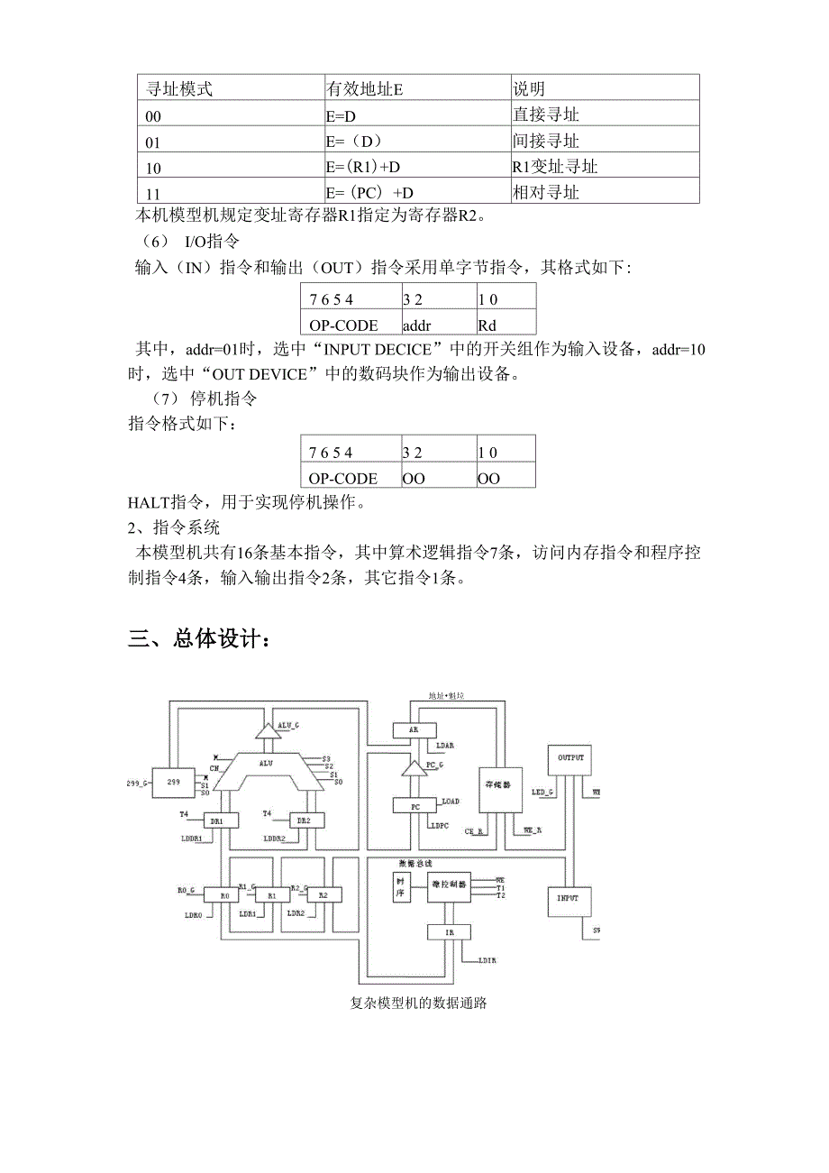 计算机组成原理：复杂模型机设计_第4页