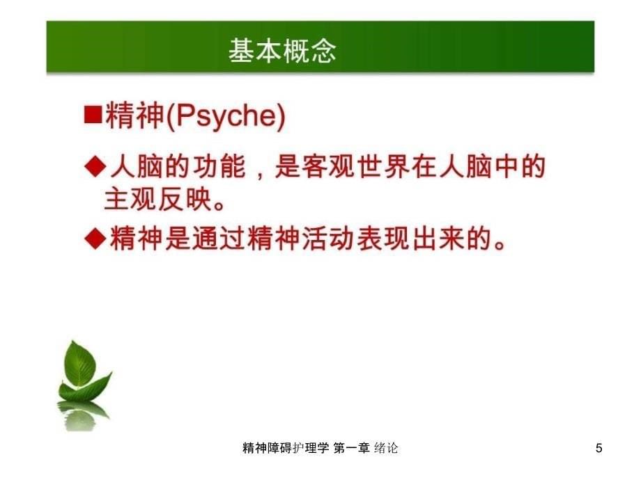 精神障碍护理学第一章绪论课件_第5页