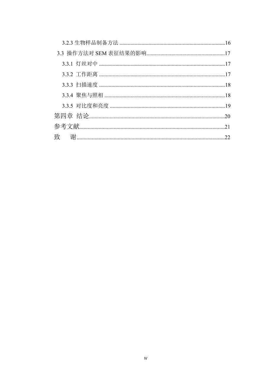 扫描电镜毕业论文_第5页