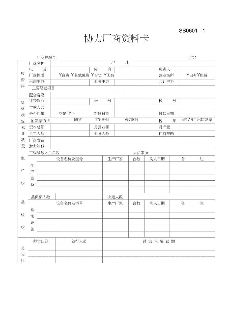 供应商管制程序书_第5页