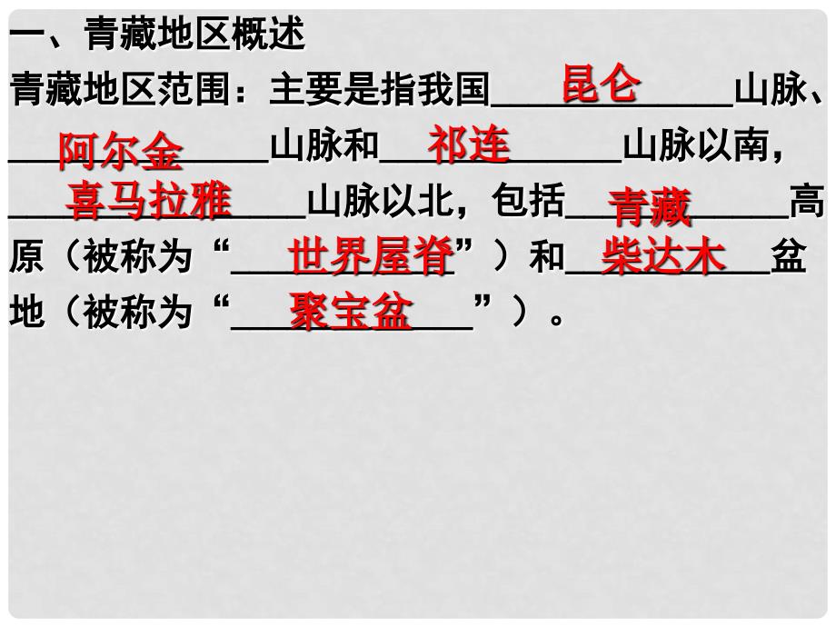 八年级地理下册 6.4 青藏地区课件 （新版）粤教版_第4页