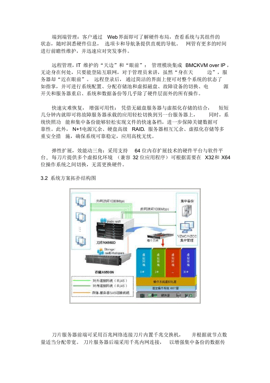 数据中心刀片虚拟化应用方案_第3页