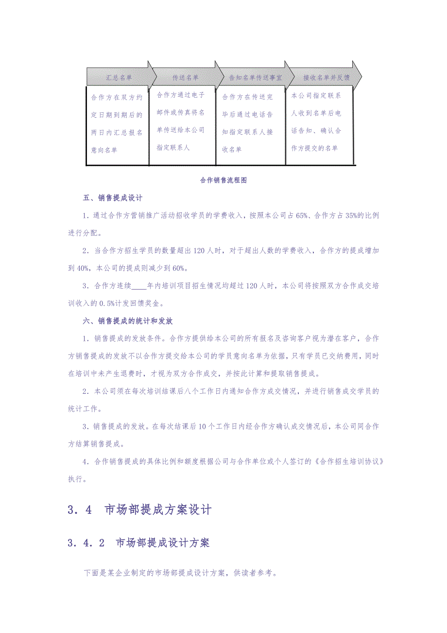 合作销售提成方案(附表)（天选打工人）.docx_第2页