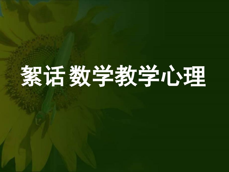 小学数学教学心理学_第4页