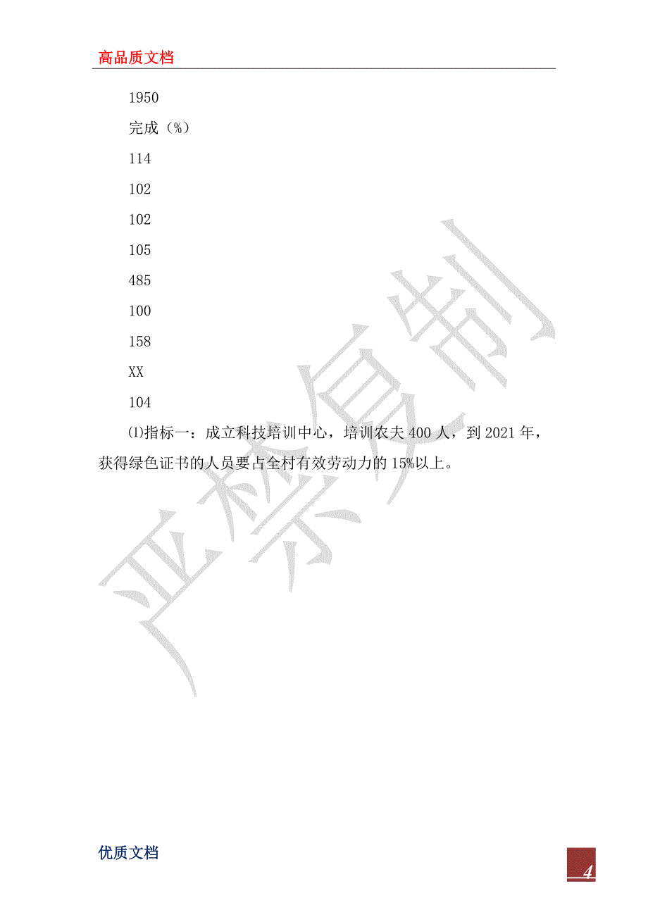 2022年社会主义新农村科技示范村建设工作总结_第4页