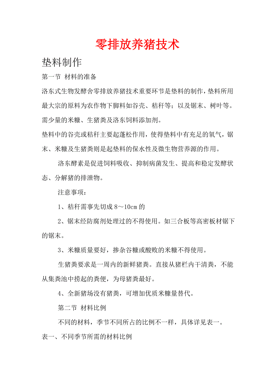 本科毕业设计--零排放养猪技术_第1页