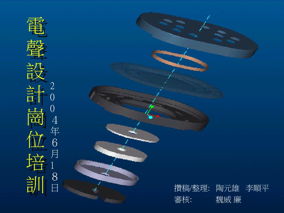 电声设计岗位培训_第1页