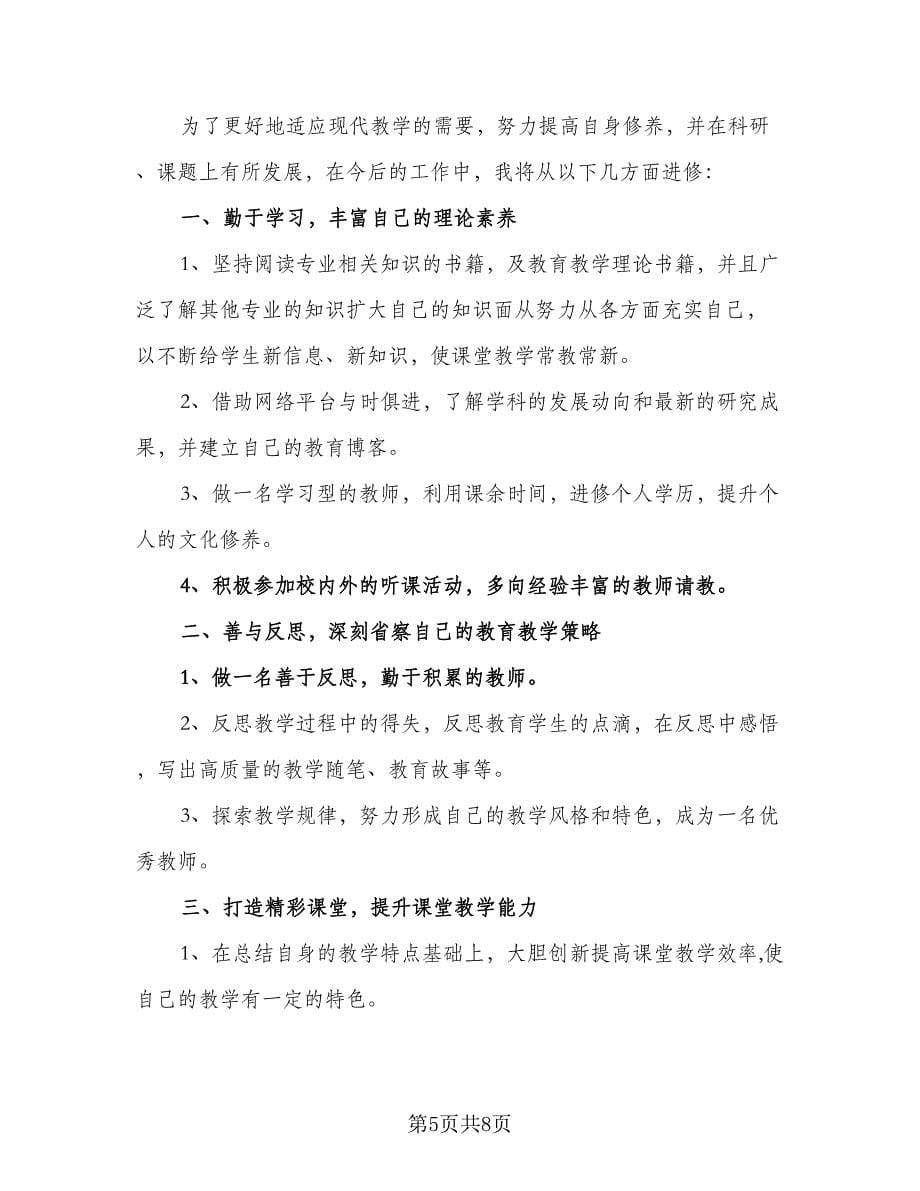 教师信息技术能力提升研修计划格式范本（四篇）.doc_第5页