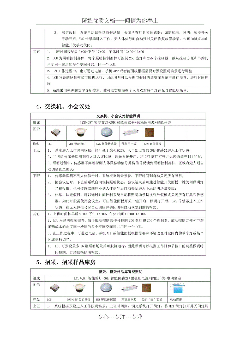 办公楼智能照明概要_第4页