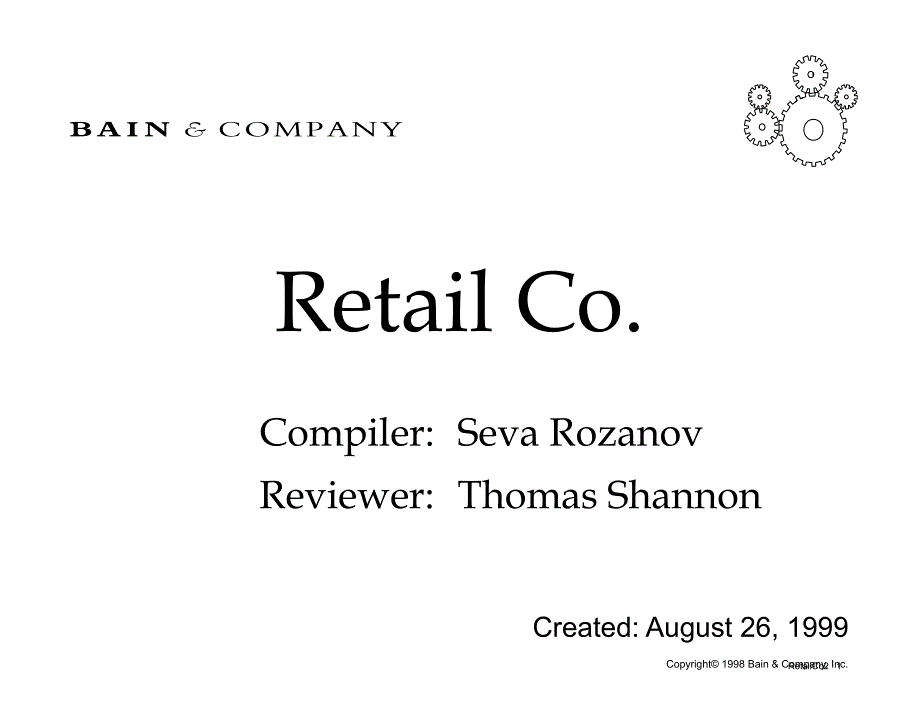 行业分析RetailCo1_第1页