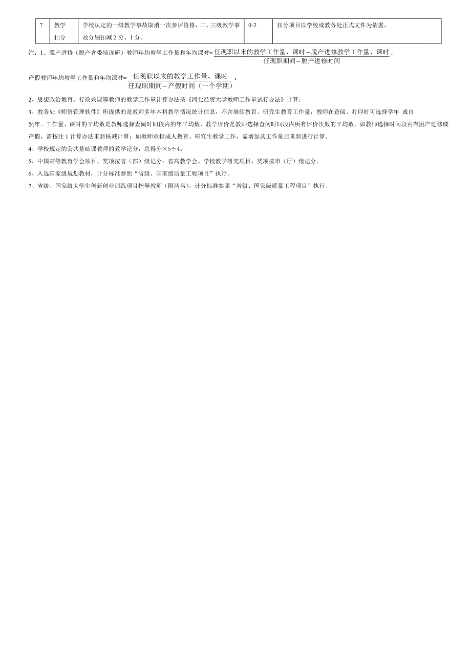 教师教学工作量记分细则高职_第2页