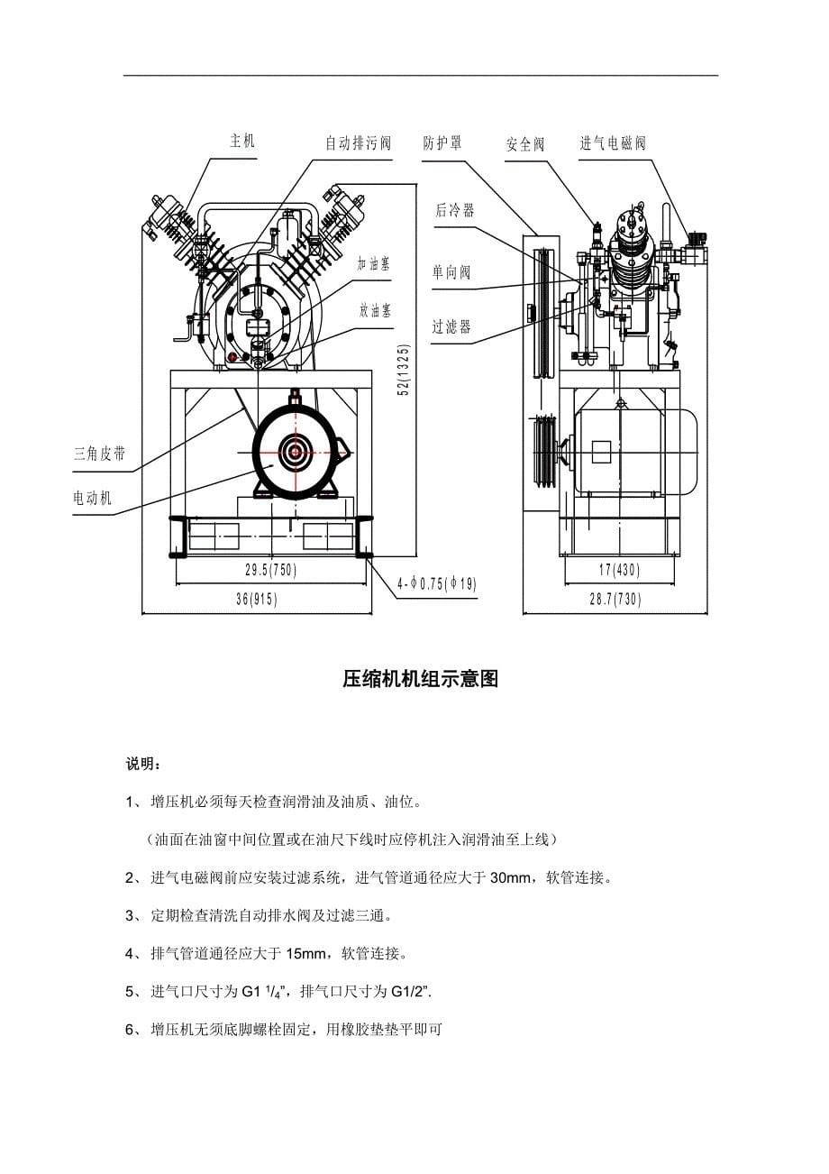 增压机使用说明书_第5页