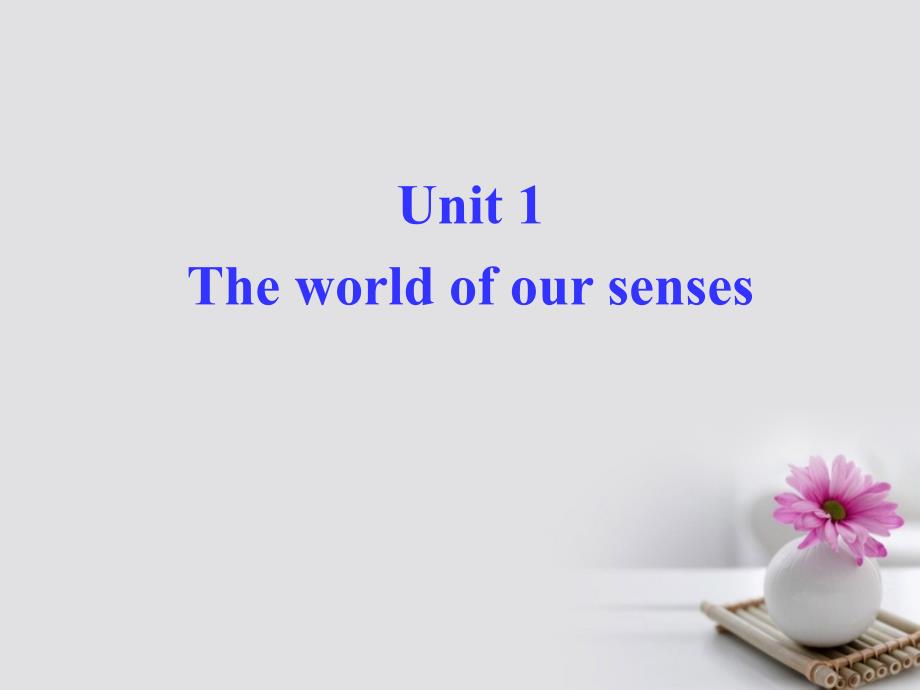 英语 Unit 1 The world of our senses Word power 牛津译林版必修3_第2页