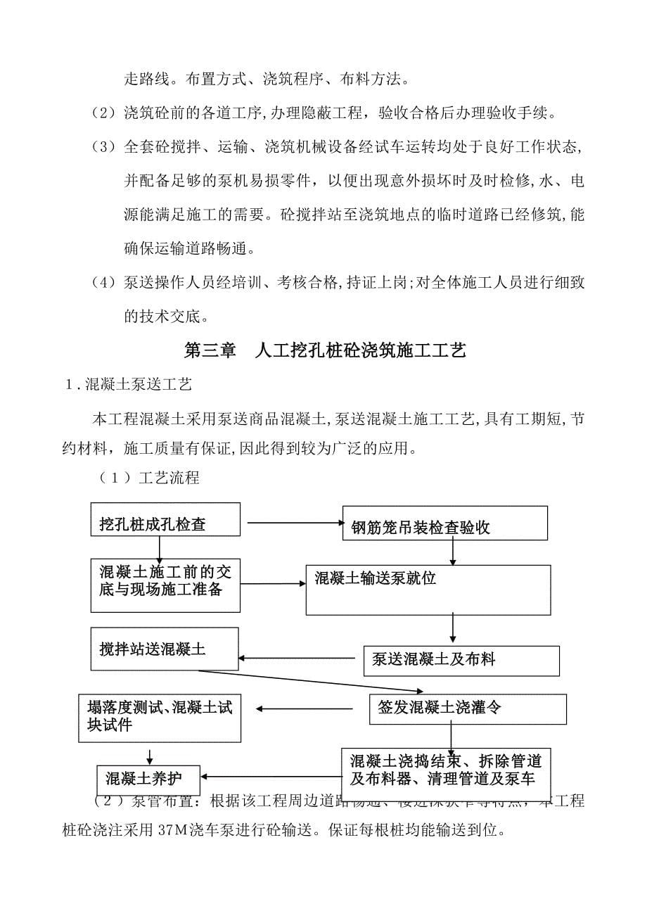 人工挖孔桩混凝土浇筑方案60890_第5页