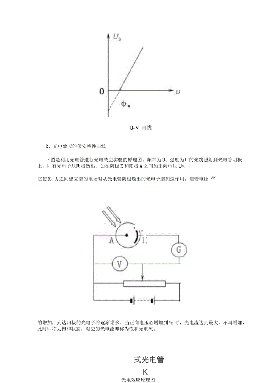 光电效应测定普朗克常量实验预习报告_第3页