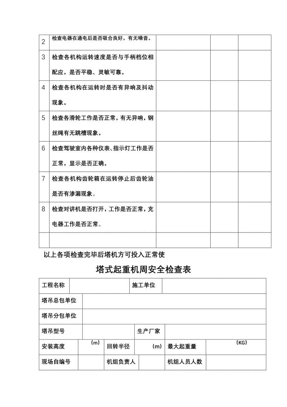 塔式起重机检修保养制度_第5页