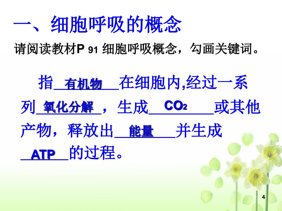 ATP的主要来源细胞呼吸曹正琼_第4页