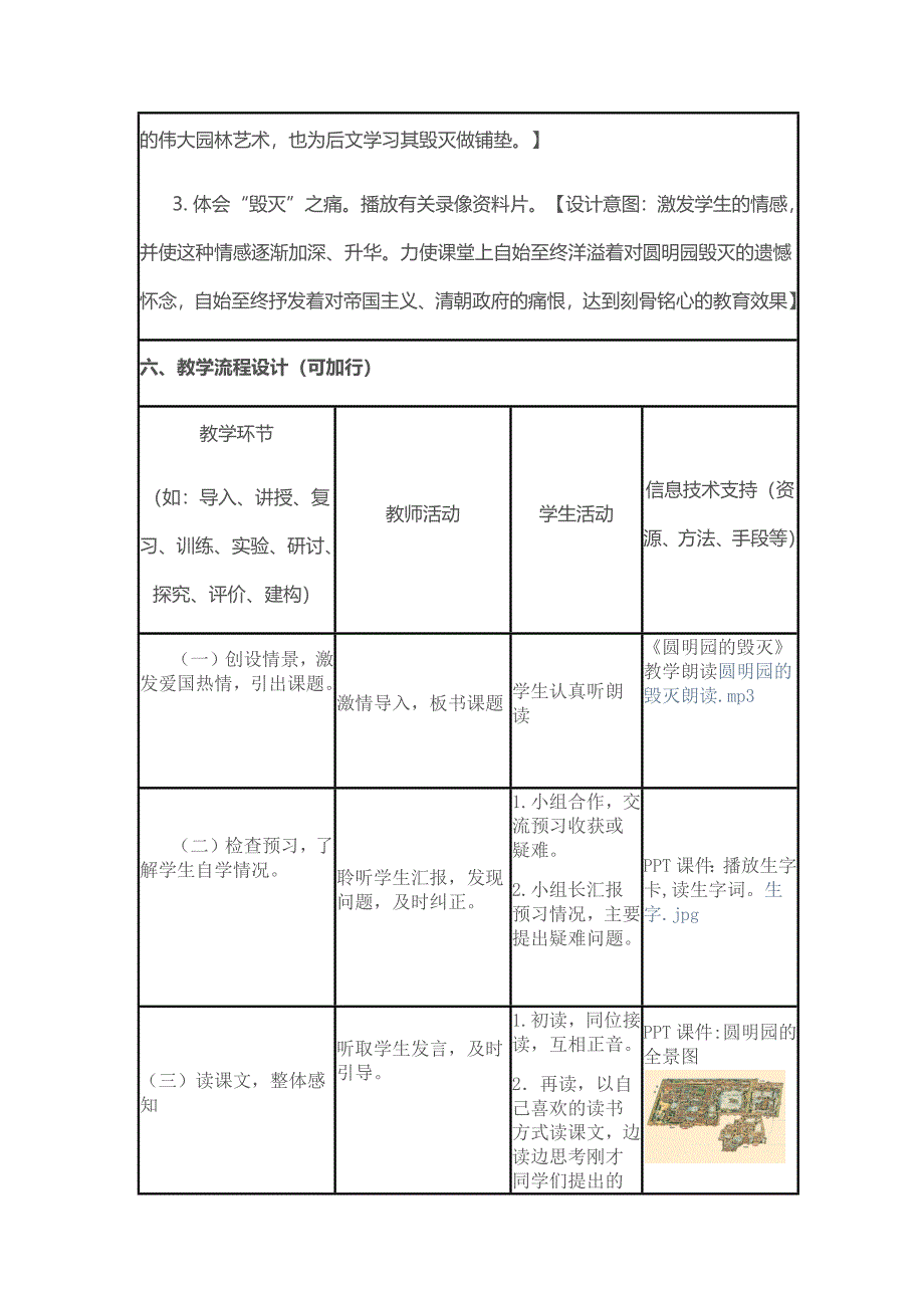 《圆明园的毁灭》信息化教学设计作业.docx_第4页