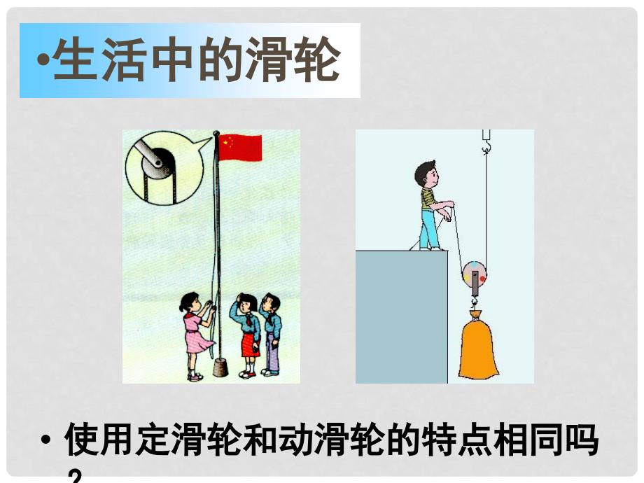 江苏省高邮市九年级物理上册 11.2 滑轮课件 （新版）苏科版_第3页