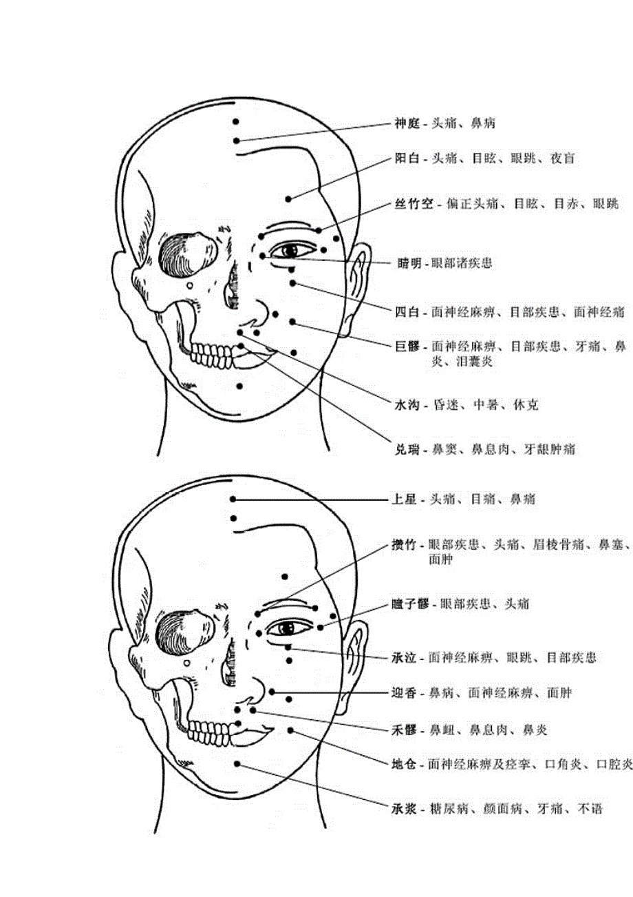 全身穴位作用图_第3页