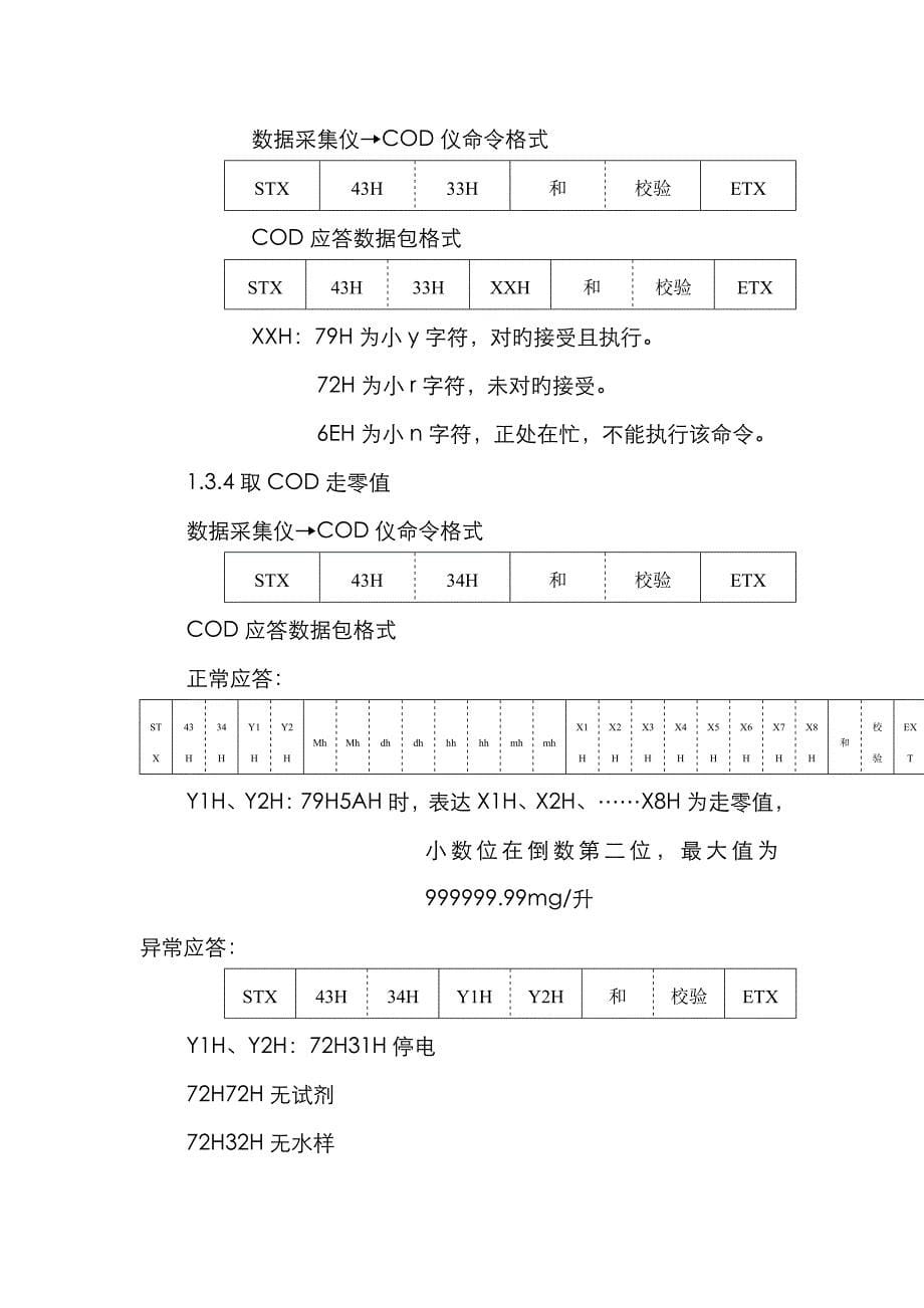 南京市污染源废水监控数采和仪器之间通讯协议_第5页