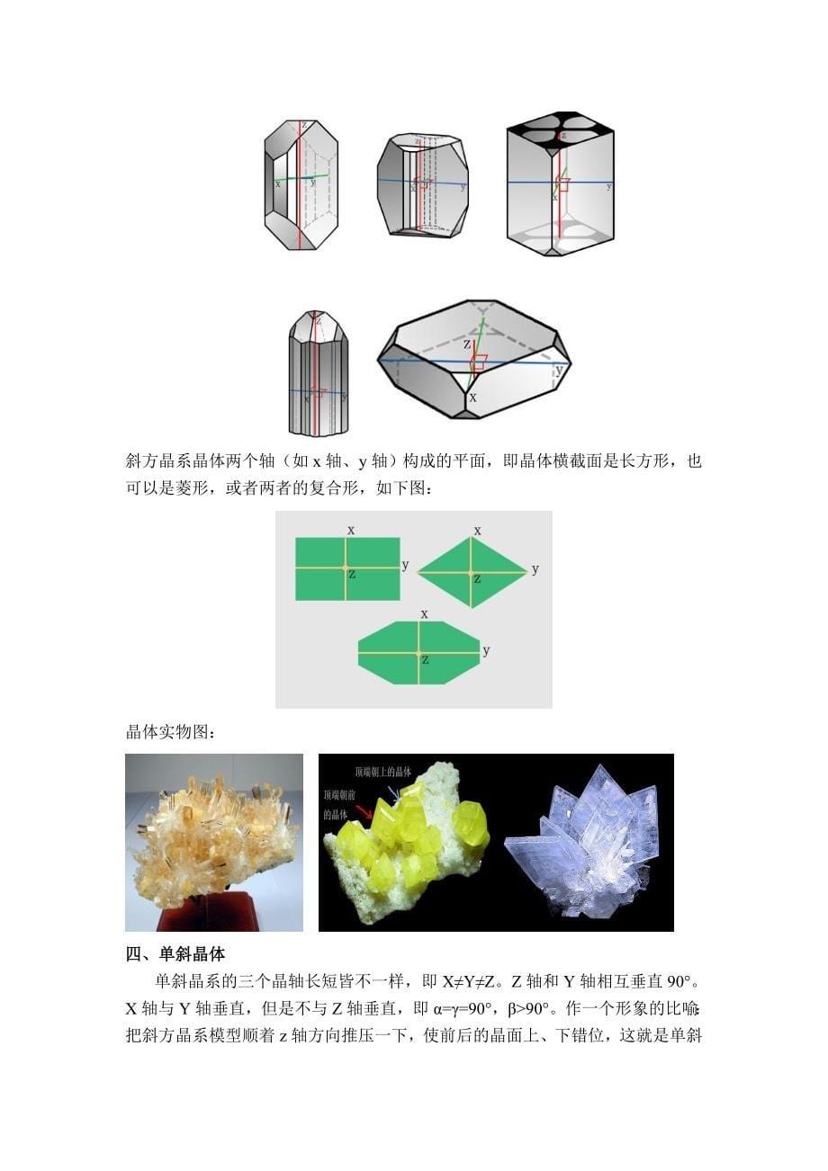 七大晶系详细图解_第5页