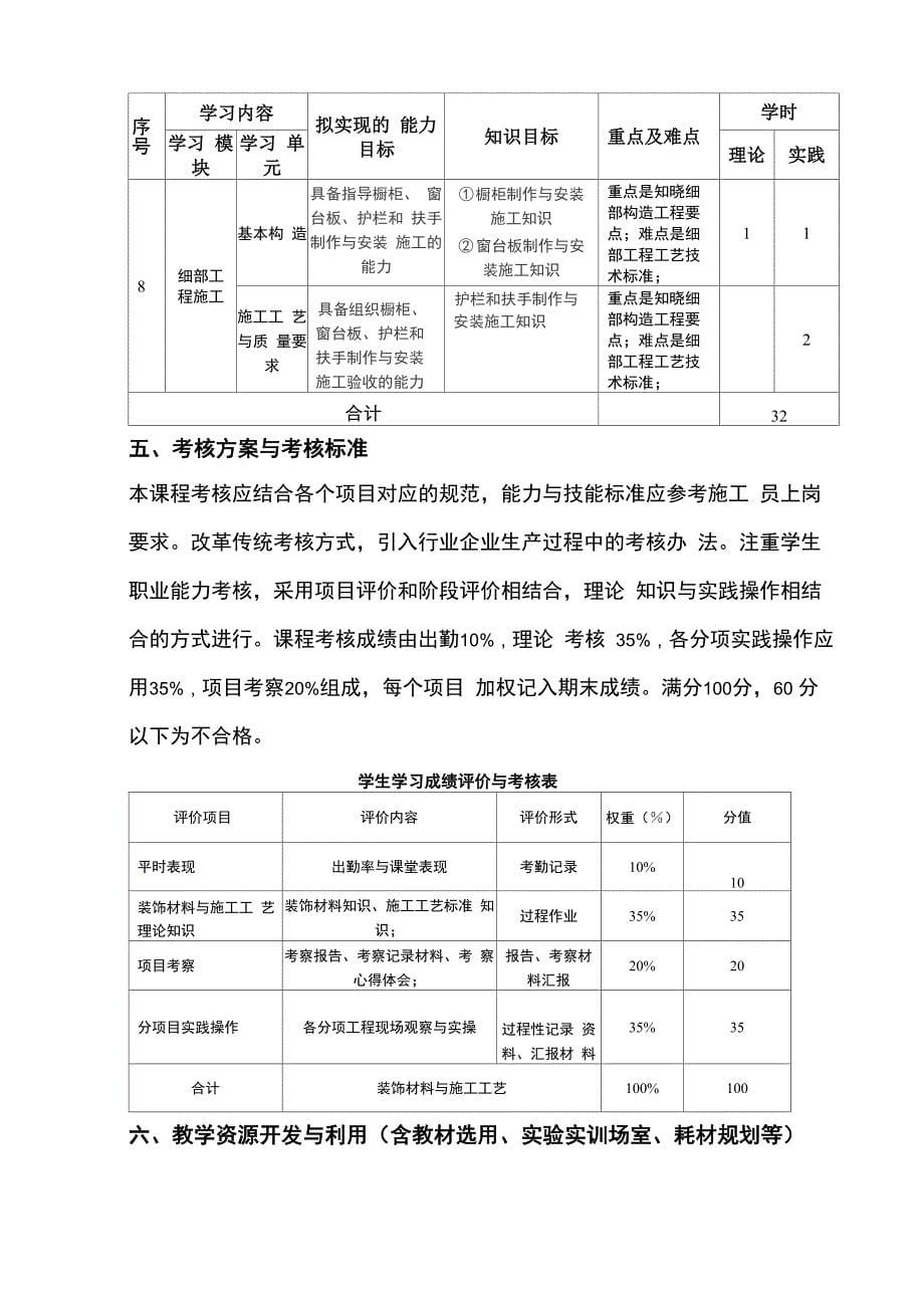 装饰材料与施工工艺_第5页