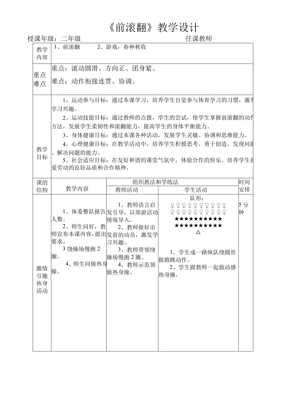 《前滚翻》教学设计[5]_第1页