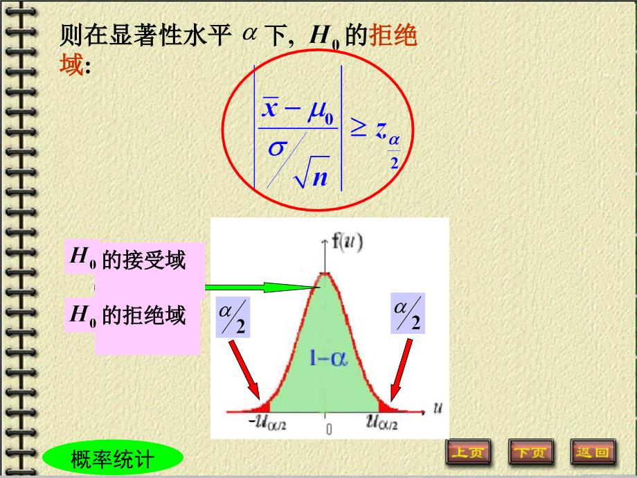 概率论与数理统计教学课件8第八章—正态总体均值和方差的假设检验_第2页