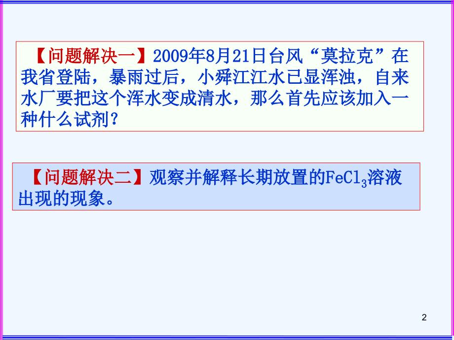 高中化学 盐类水解专题复习课件 苏教版选修4_第2页