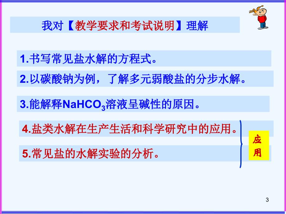 高中化学 盐类水解专题复习课件 苏教版选修4_第3页