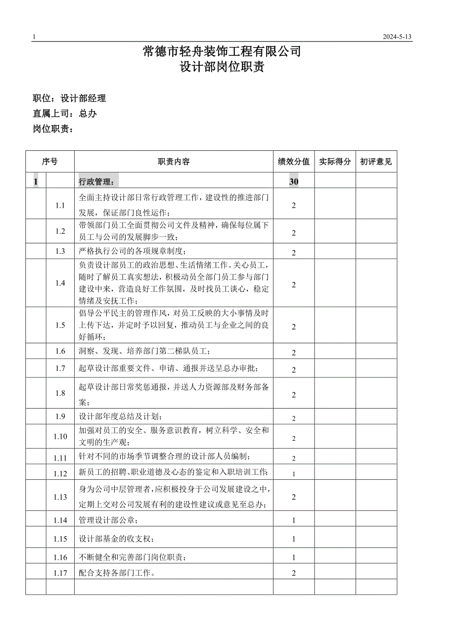 设计部经理职责_第1页