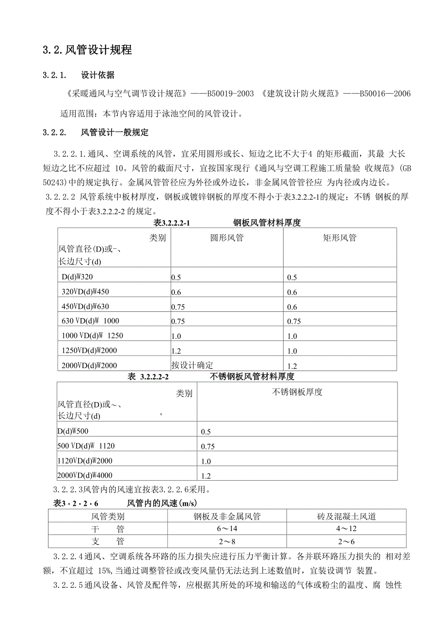 风管设计规程_第1页