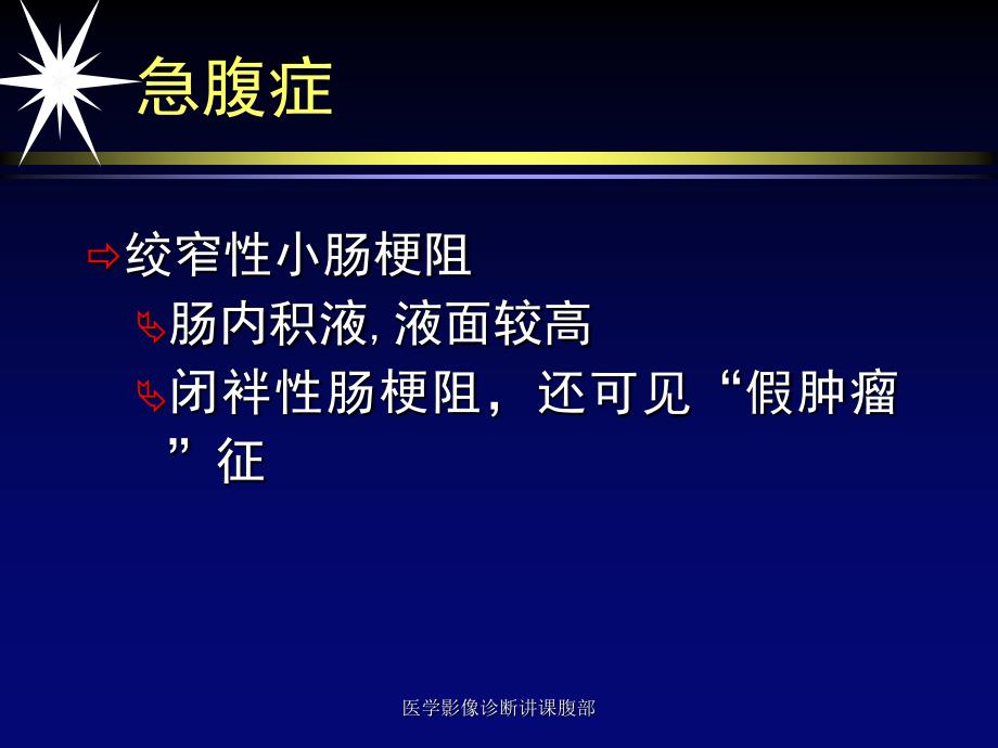 医学影像诊断讲课腹部课件_第4页