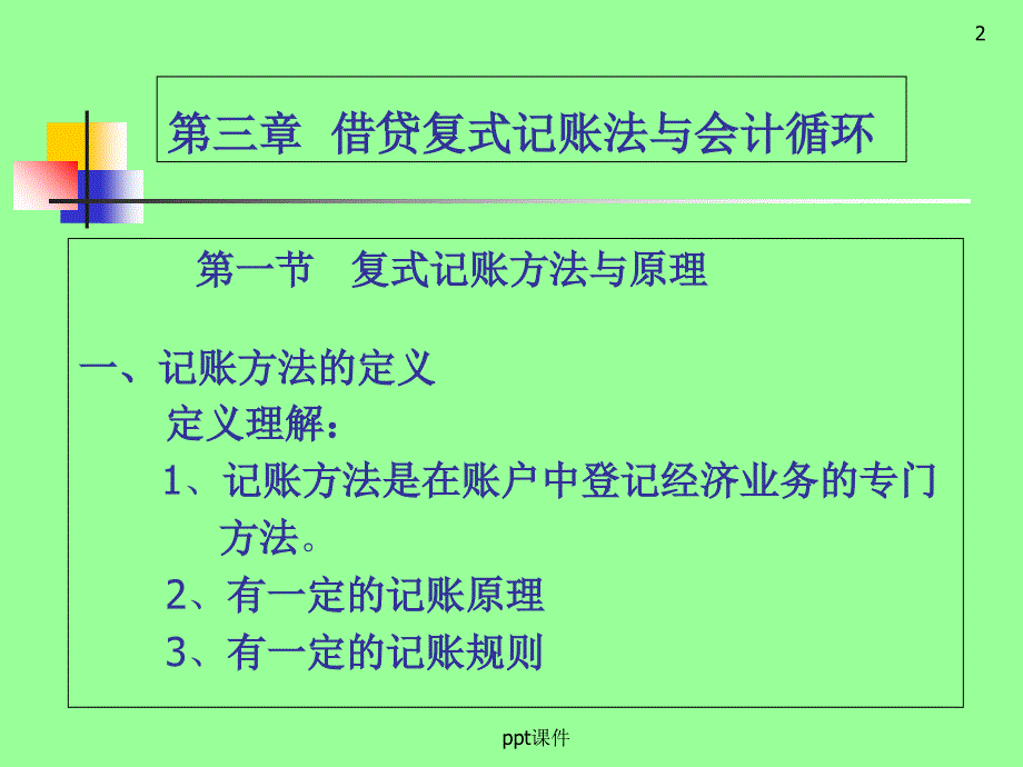 借贷复式记账法ppt课件_第2页