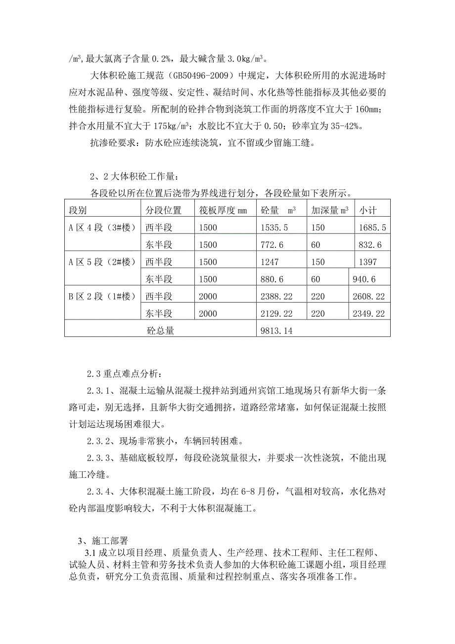 通州宾馆大体积溷凝土方案_第4页