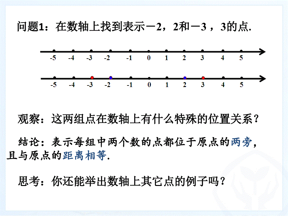 人教新版七上有理数第3课时3相反数_第3页