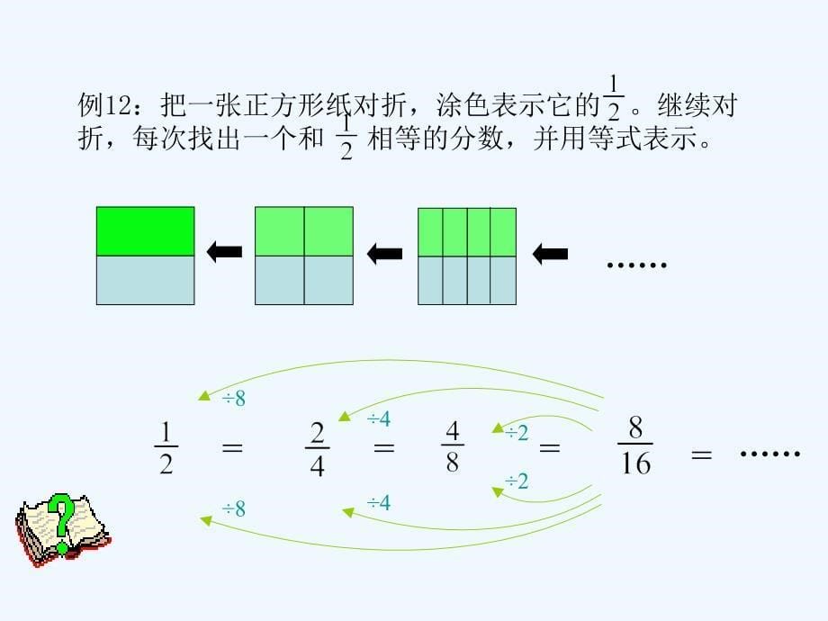 五年级下册数学课件－4.2《分数的基本性质》 ｜苏教版（202X秋） (共17张PPT)_第5页