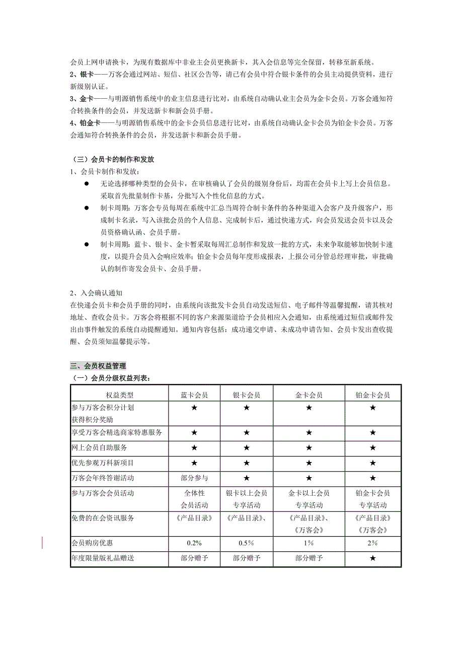 万科会员等级管理_第3页