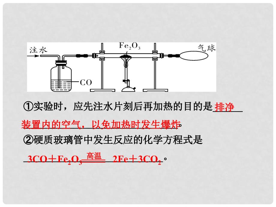 试题与研究江苏省中考化学 第一部分 考点研究 模块一 身边的化学物质 第12课时 金属矿物及金属的冶炼复习课件_第4页