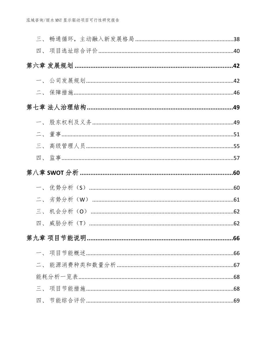 丽水MNT显示驱动项目可行性研究报告_第5页