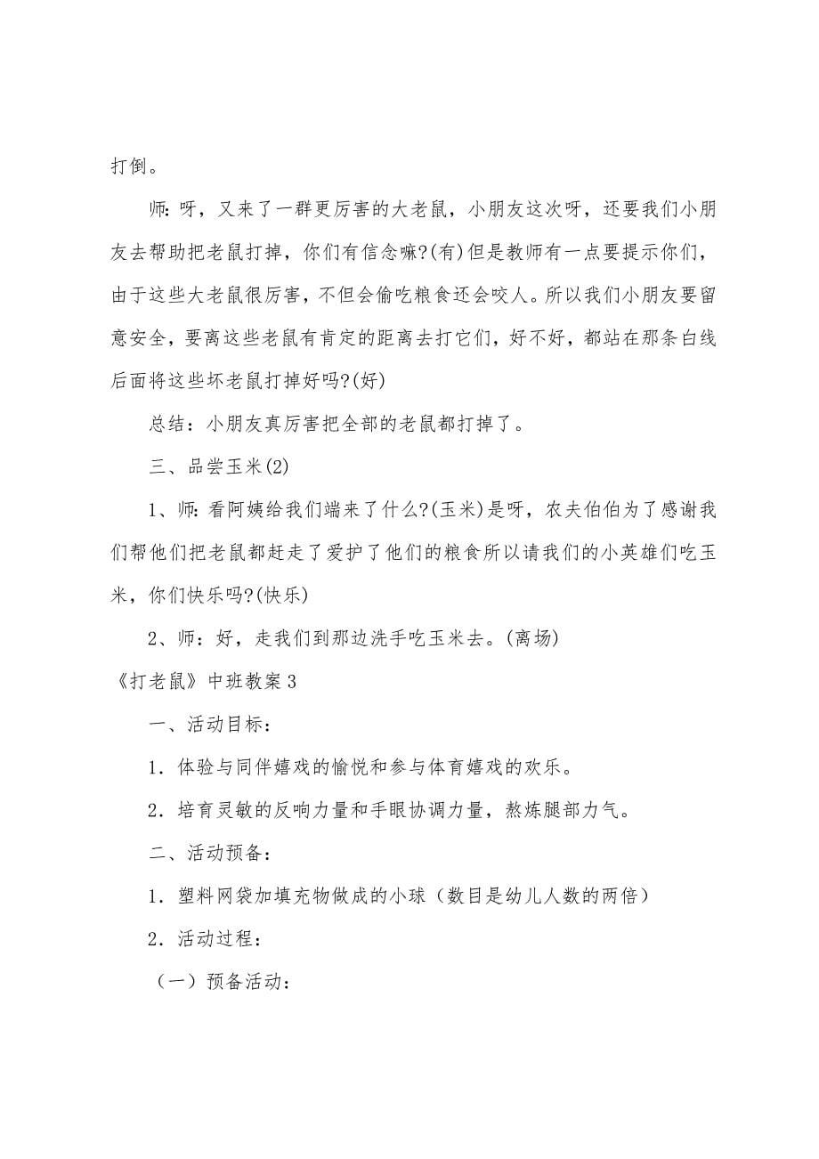 《打老鼠》中班教案.docx_第5页