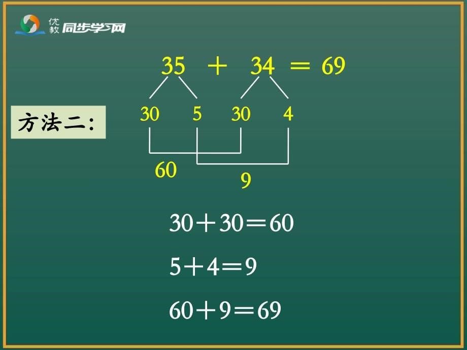 两位数加两位数例1教学课件_第5页