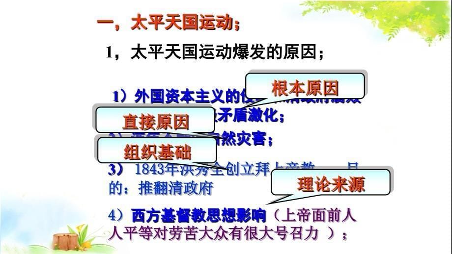 最新人教部编版八年级上册历史太平天国运动1课件_第5页