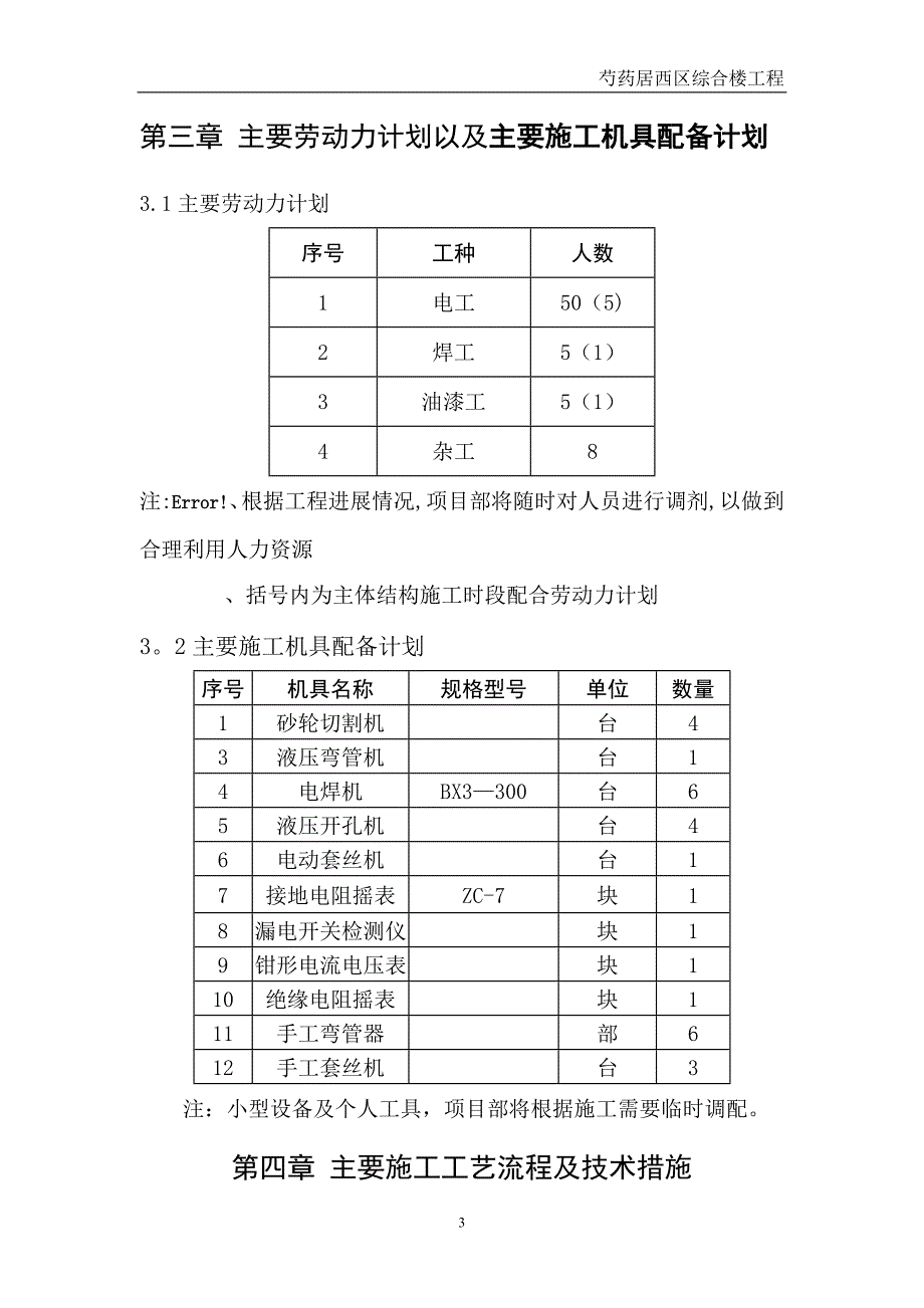 建筑电气工程施工方案_第3页