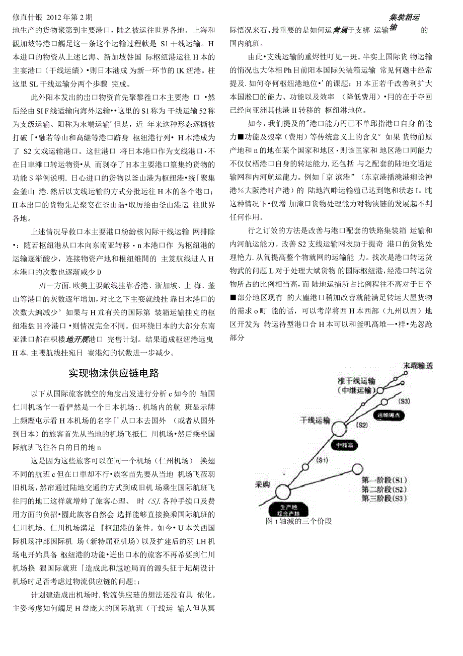国际集装箱支线运输对于日本的重要意义_第3页