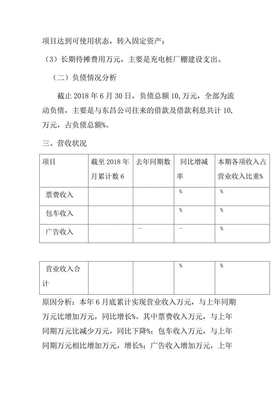 市公共交通有限公司2018年6财务报告_第4页