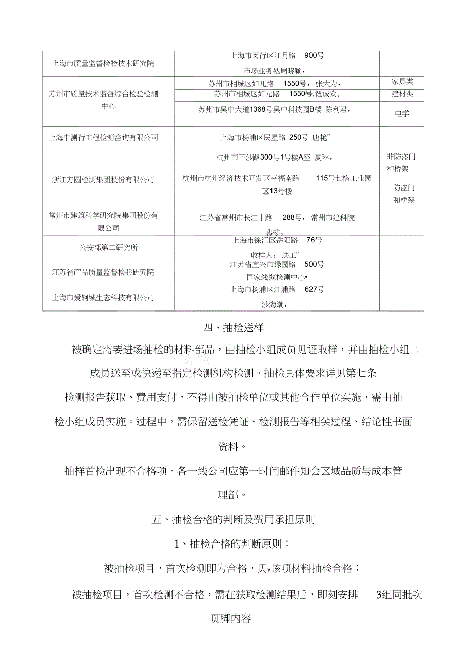 上海区域材料进场抽检要求(正式发布)_第2页