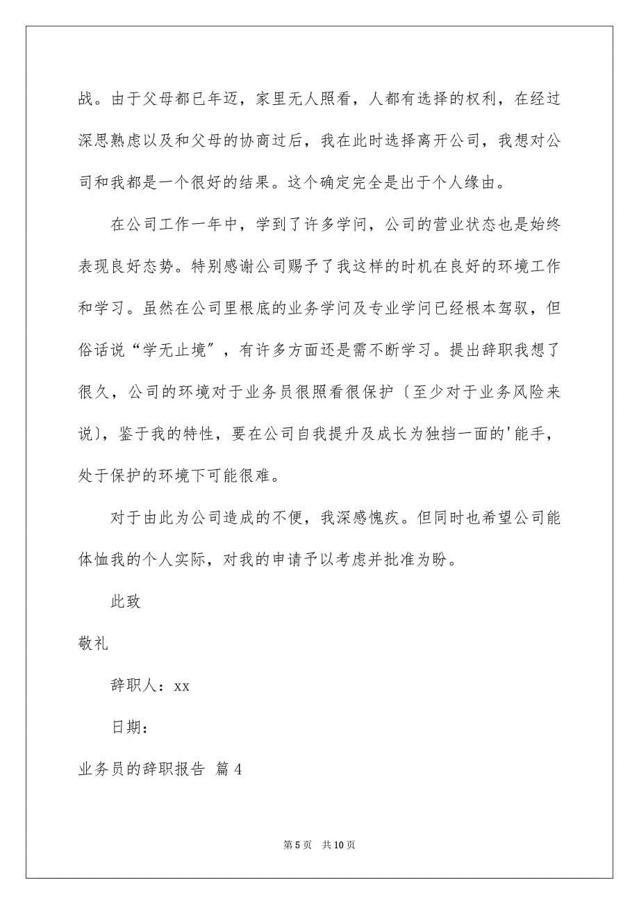 2023年业务员的辞职报告30.docx_第5页