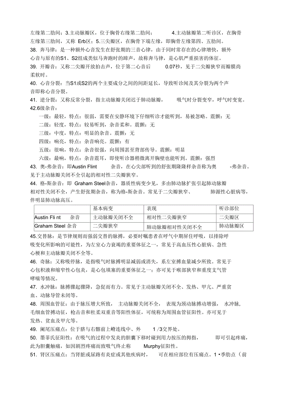 西医诊断学基础复习重点概要_第3页